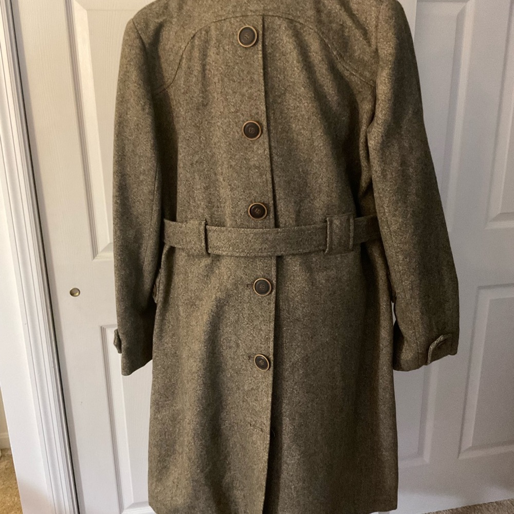 Tweed trench coat - never worn